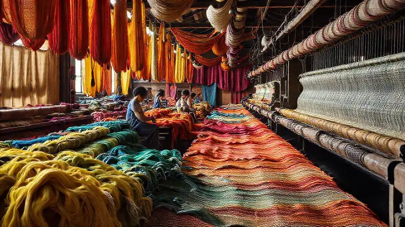 Teñido textil: historia